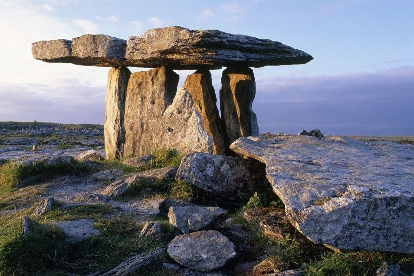 landscape, Stones, Dolmen, Ireland, Rock Formation Wallpapers HD / Desktop  and Mobile Backgrounds