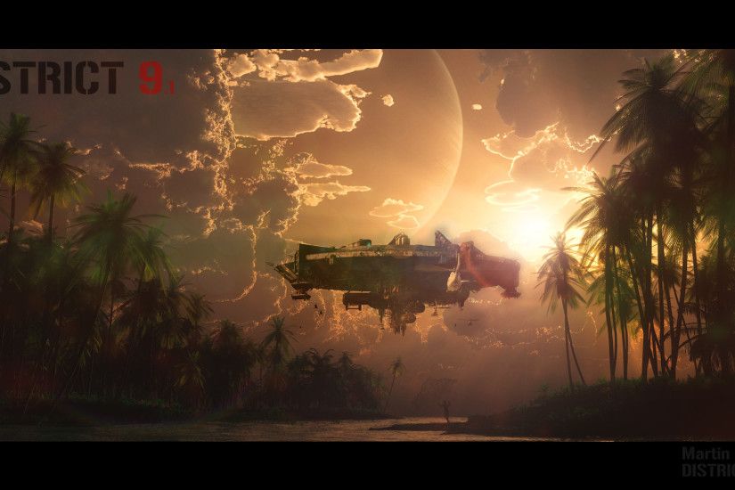 ... District 9.1 - fan wallpaper for second movie by MartinGcz