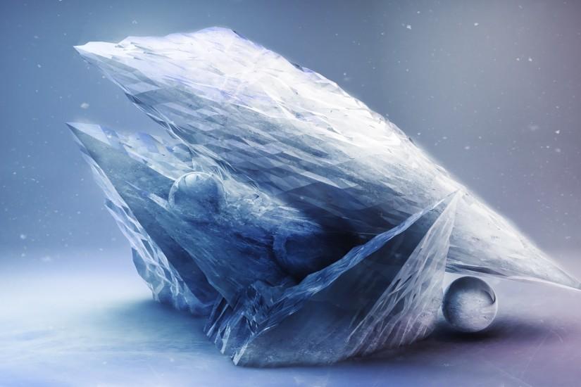 Ice crystals wallpaper - 3D wallpapers - #21835