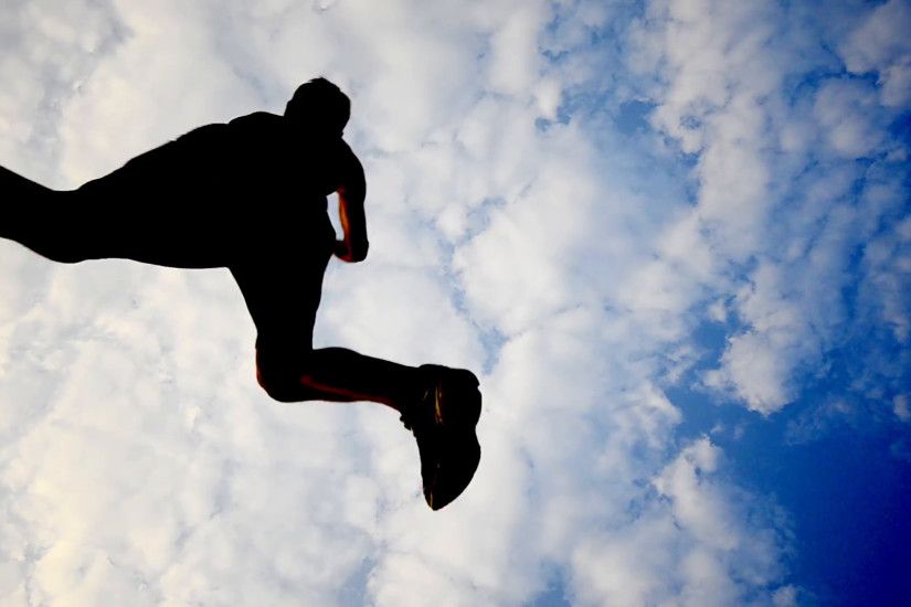 Five parkour free runners backlit silhouette. Free Stock Video Footage -  VideoBlocks