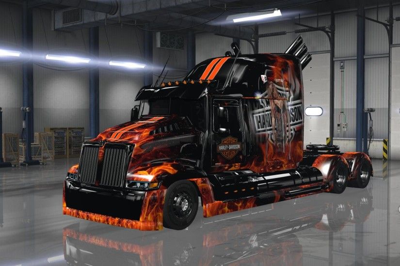 WESTER STAR 5700 OPTIMUS PRIME V1.4 FOR ATS MOD. American Truck Simulator  Mods