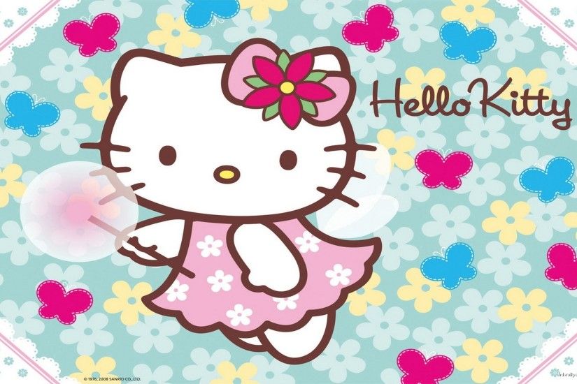 2048x2048 Hello Kitty Play - Tap to see more cute hello kitty wallpapers! -  @mobile9