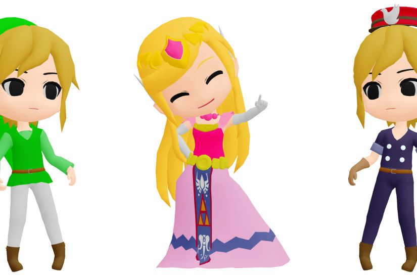 ... MMD Toon Link and Toon Zelda DL by 2234083174