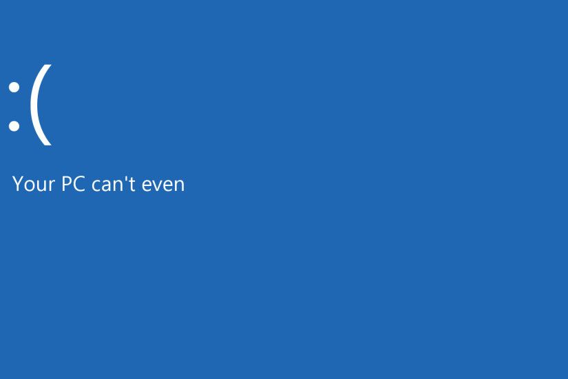 BSOD 4K Wallpaper (x-post /r/pcmasterrace) Â· Had this one in my backgrounds  folder for a while now. Every now and then