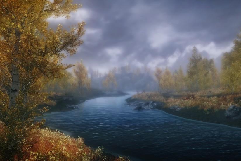 The Elder Scrolls V: Skyrim, Mods, Nature, Landscape, Multiple Display Â·  Minecraft ...
