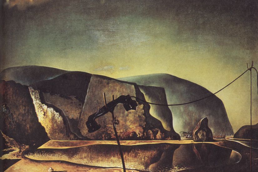 Salvador Dali, art, painting, surrealism, 1930s, 1938