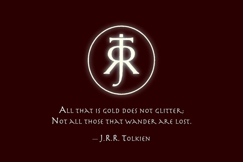 Misc - Quote Tolkien Wallpaper