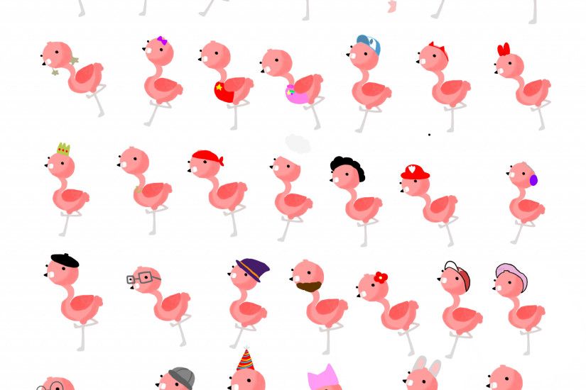 Flamingo Wallpaper 5 - 2048 X 2048