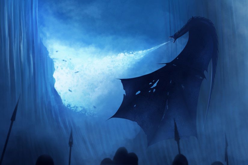 White Walker Ice Dragon Game of Thrones