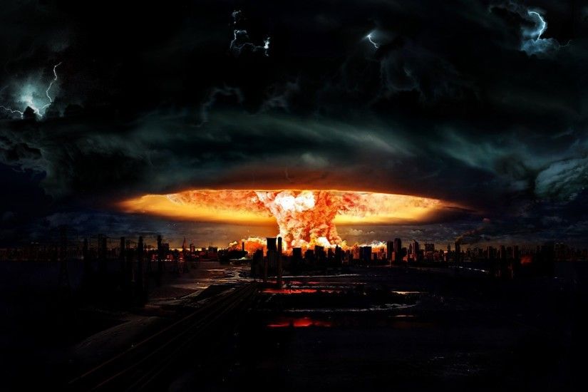 nuclear, Mushroom Clouds, Fire, Apocalyptic, Explosion Wallpapers HD /  Desktop and Mobile Backgrounds