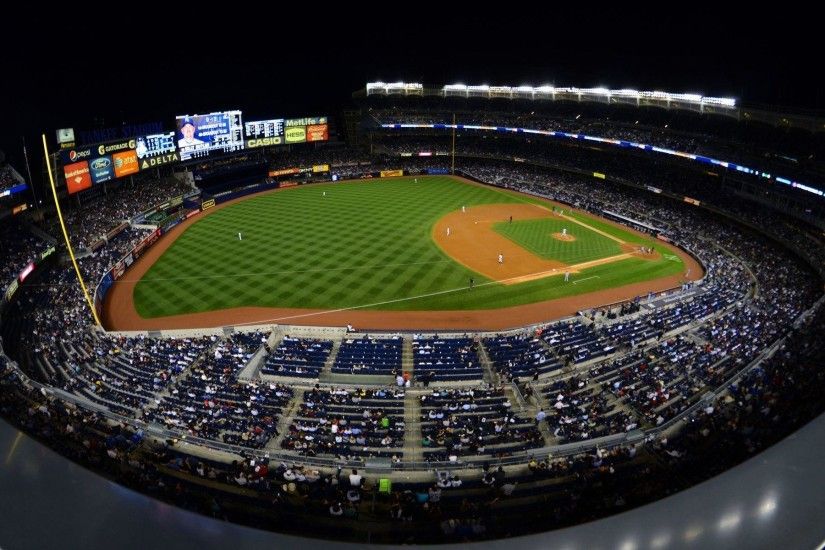 Yankee Stadium At Night wallpaper