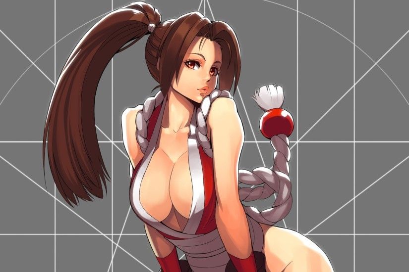 Wallpaper of Mai Shiranui from King of Fighters