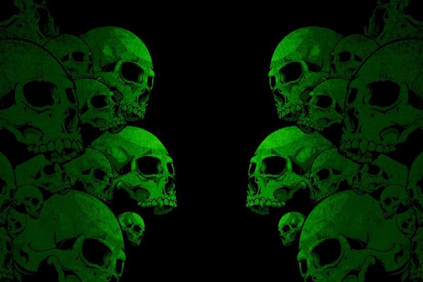 Preview wallpaper skull, paint, color, background 3840x2160