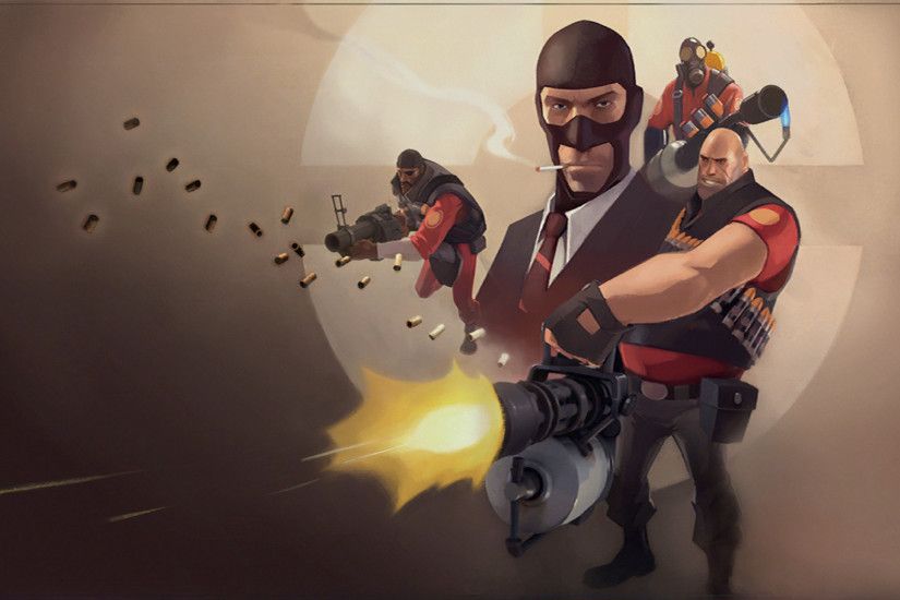 Video Game - Team Fortress 2 Spy (Team Fortress) Pyro (Team Fortress)