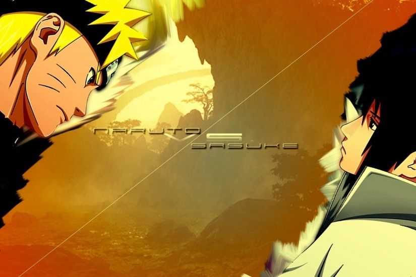 Naruto And Sasuke Desktop Background