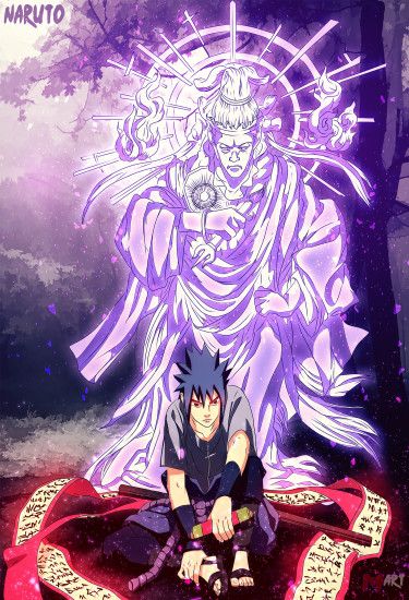 ... Sasuke with Indra Chakra by MArttist