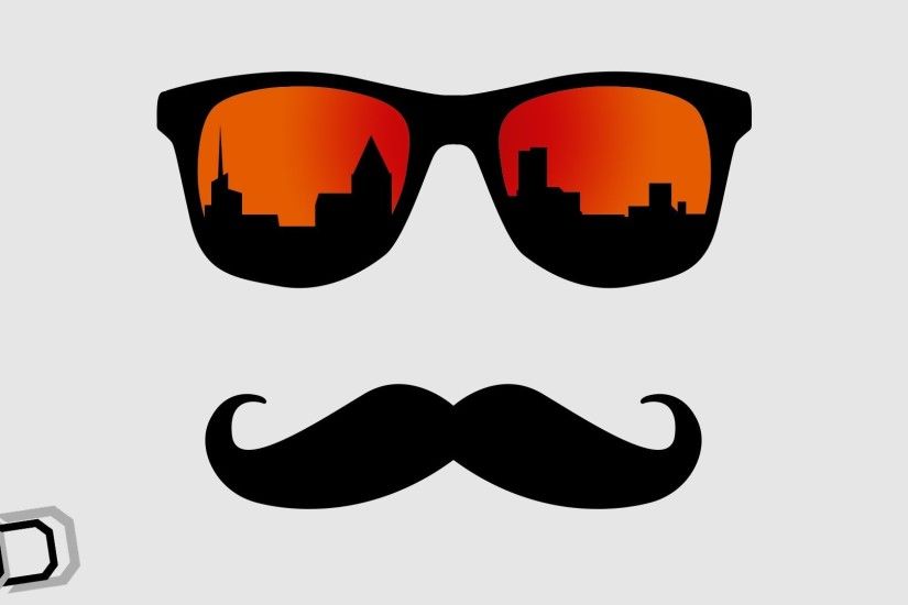 1920x1080 sunglasses mustache like town new-york HD wallpaper
