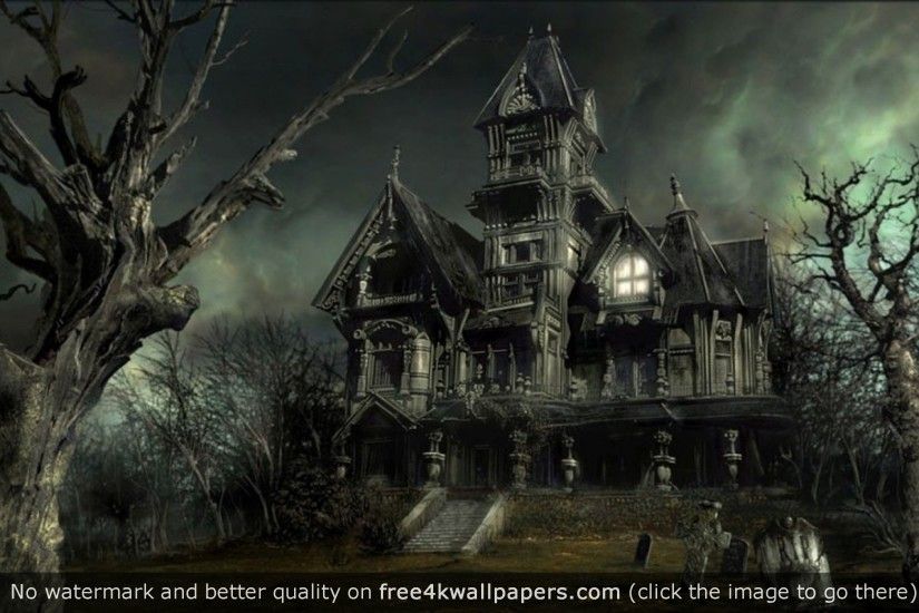 Spooky Haunted House Wallpapers