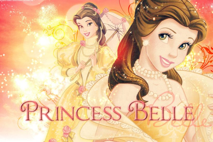 Princess Belle - disney-princess Wallpaper