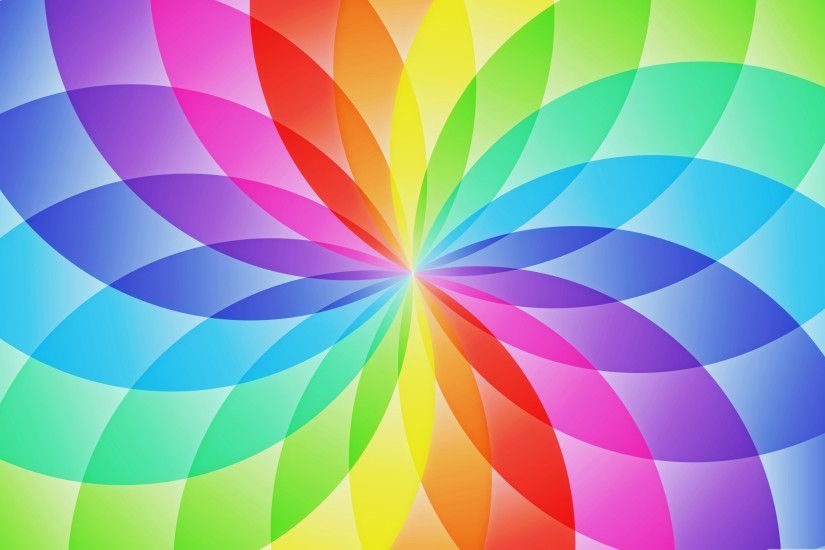 Rainbow Flower HD Wallpapers