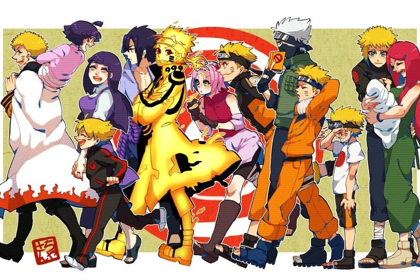 NARUTO Uchiha Sasuke Namikaze Minato Uzumaki Naruto Uzumaki Kushina  wallpaper | 1982x1180 | 563070 | WallpaperUP