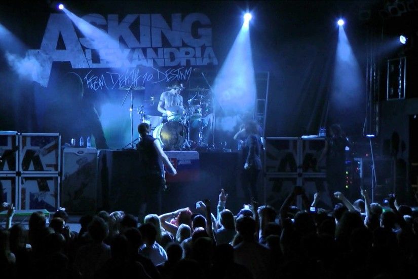 Asking Alexandria - Welcome - live Bratislava 2013