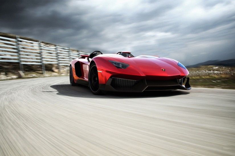 808 Views 505 Download Red Lamborghini Aventador Car Wallpaper