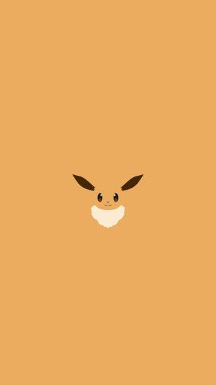 Eevee and Eeveelutions Pokemon on iPhone Mode Wallpaper