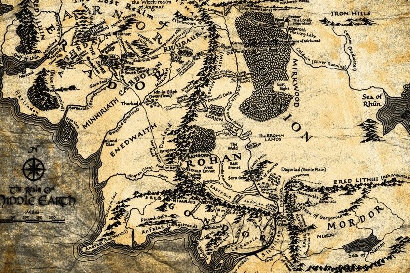 Middle earth, Map, The Lord Of The Rings Wallpapers HD / Desktop and Mobile  Backgrounds