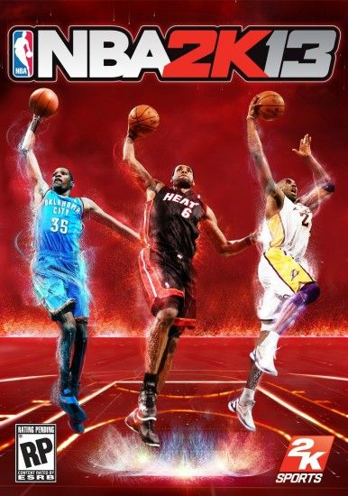 NBA 2K13 LeBron James Cover