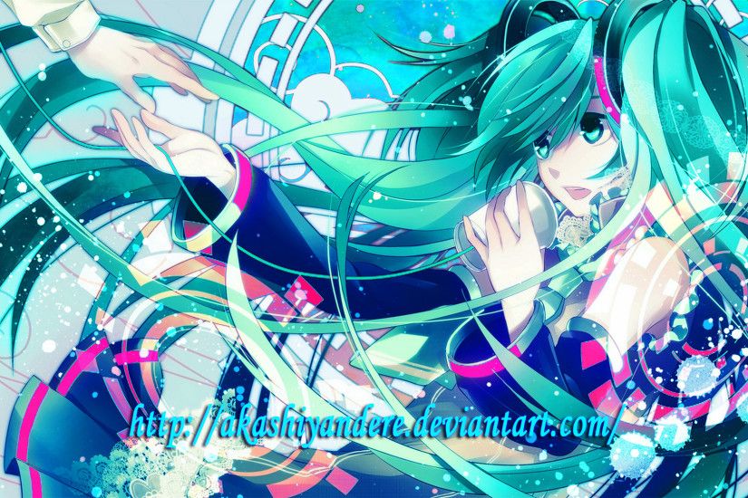 ... Vocaloid-Hatsune-Miku-Wallpaper by AkashiYandere
