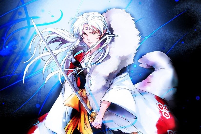 white Hair, Anime, Sesshomaru, Sword, Inuyasha Wallpapers HD / Desktop and  Mobile Backgrounds