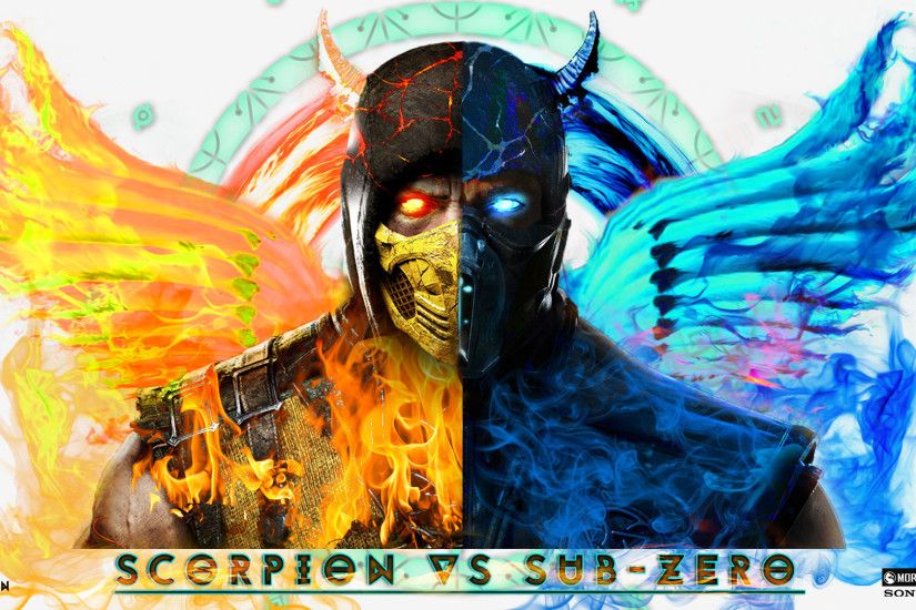 ... Mortal Kombat XL ( scorpion Vs Sub-zero )_PSD by aman150611