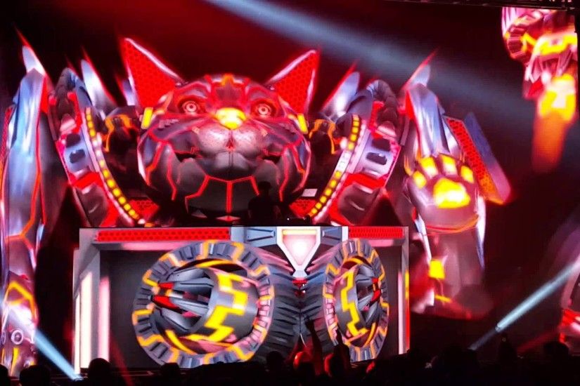 Excision - robo kitty live in Detroit with the paradox 3/13/2016