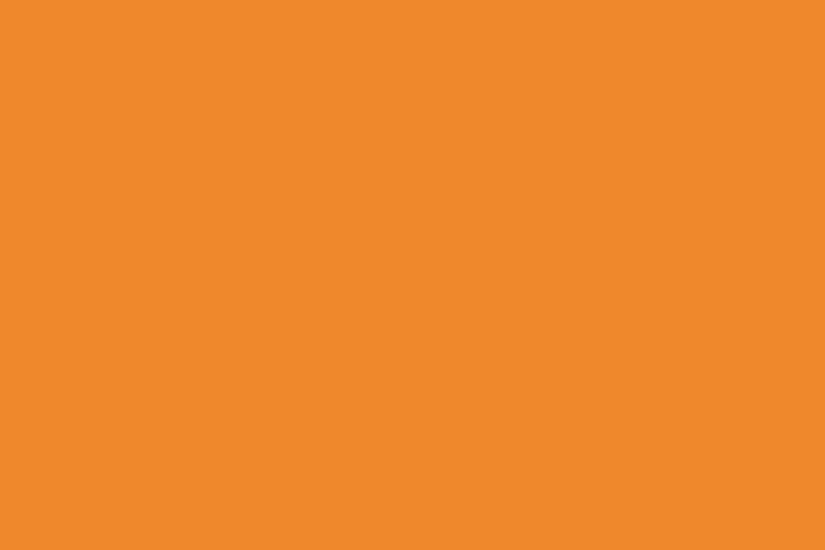 2560x1440 Cadmium Orange Solid Color Background