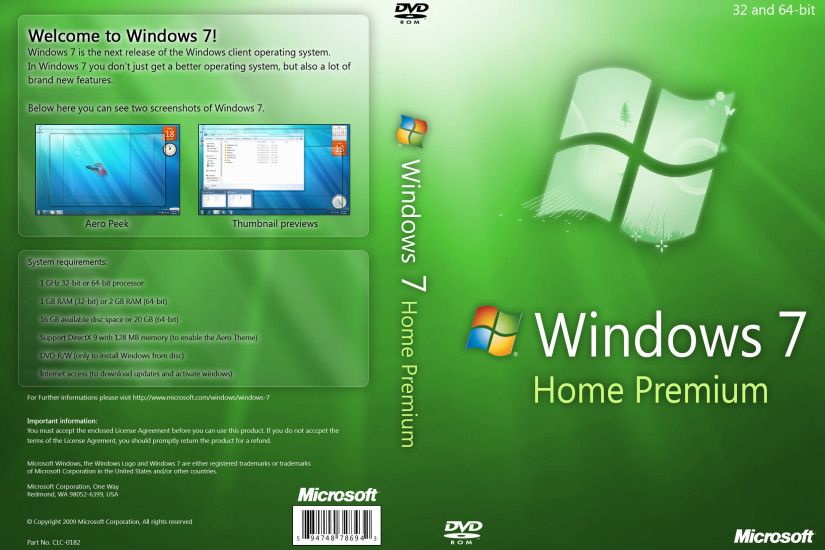 ... Windows 7 Home Premium DVD by yaxxe