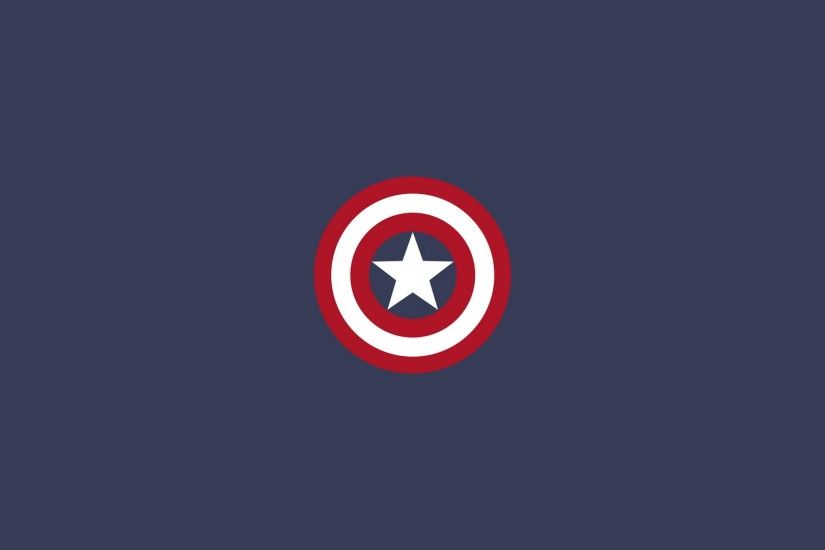 Preview wallpaper captain america, star, background 3840x2160