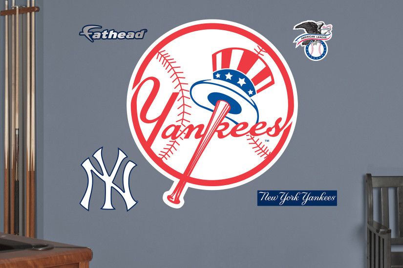 Fathead New York Yankees circle Logo Wall Decals