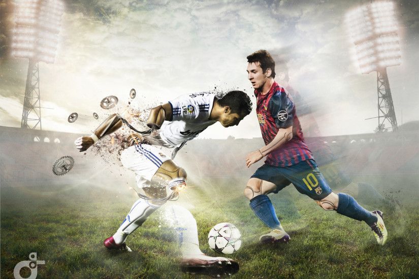Messi Vs Ronaldo Wallpaper by Shaunte Wigington PC.973-YSF - HD Wallpapers