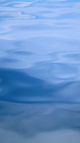 Calm Water Blue Wave Pattern iPhone 6 wallpaper