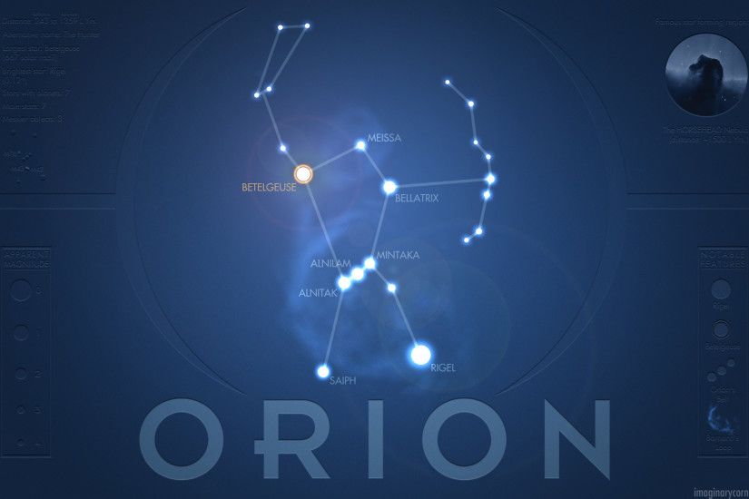 Orion Constellation Wallpaper Orion constellation