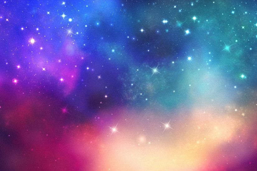 Colorful Stars Background #3865