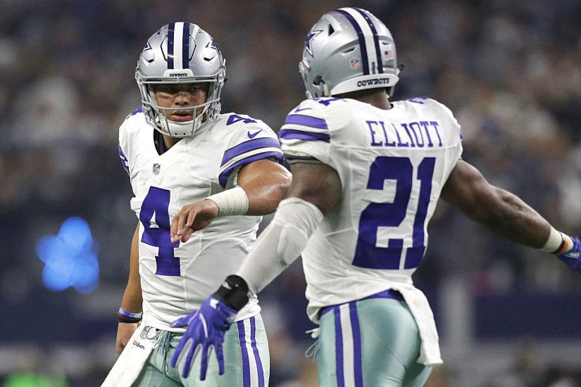Cowboys QB Dak Prescott not panicking about Ezekiel Elliott suspension |  NFL | Sporting News