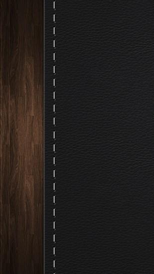 2160x3840 Wallpaper leather, wood, background, texture
