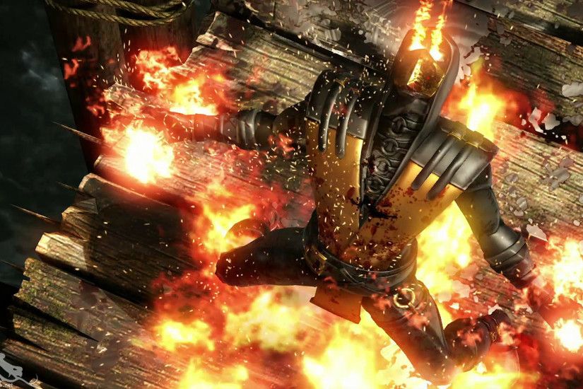 Mortal Kombat X Gold scorpion