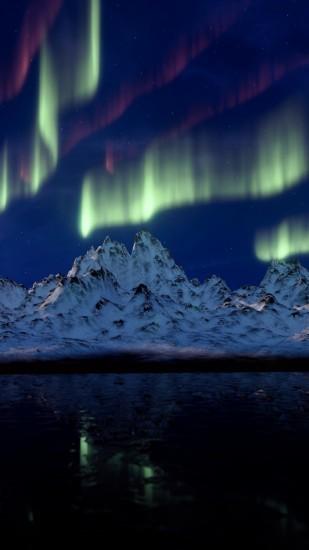 aurora borealis wallpaper 1080x1920 ipad pro