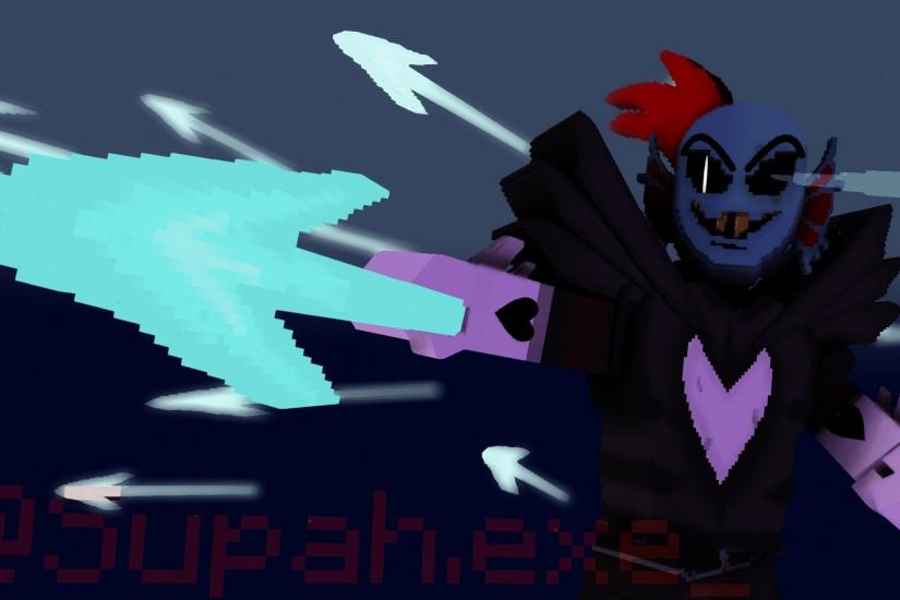 Undyne the Undying (Undertale) - Wallpapers and art - Mine-imator .