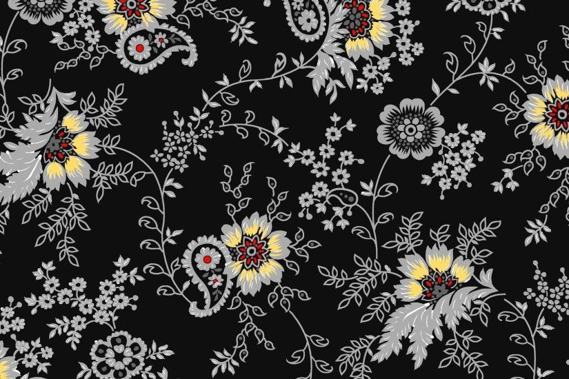 Preview wallpaper background, flowers, color, pattern 1920x1080