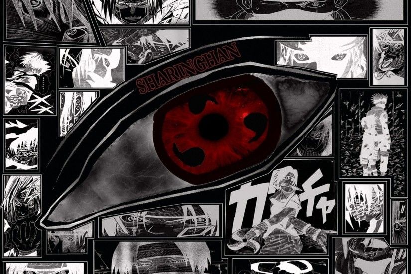 Anime - Naruto Itachi Uchiha Sasuke Uchiha Sharingan (Naruto) Wallpaper