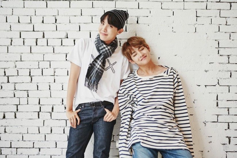 J Hope and V from Festa 2017 photo shoot via BTS' official FB page.